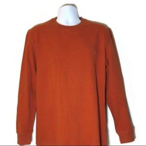 Burnt Orange Timberland Long-sleeve Shirt | Orange | Size: M